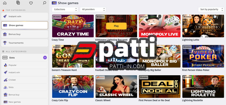 patti Games and Providers