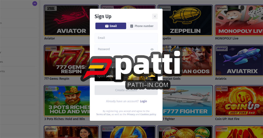 patti Best Online Casino Payment Methods